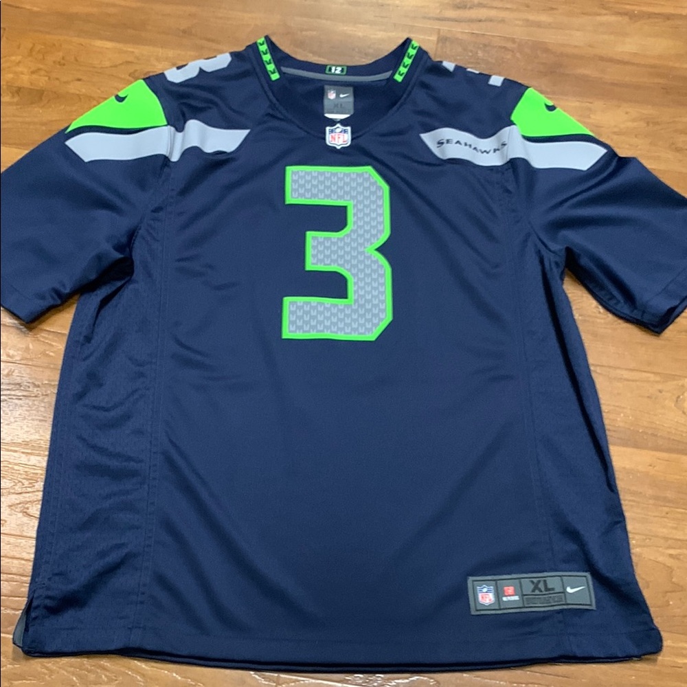 Seattle Seahawks Wilson Football NFL Jersey